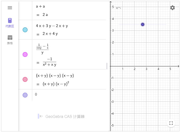 GeoGebra CAS最新PC版下载 v6.0.861