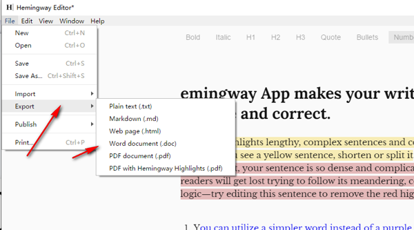 Hemingway Editor电脑版下载 v3.0.7