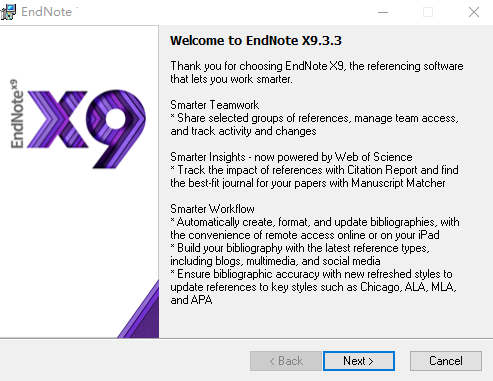 EndNoteX9免费版下载 v1.0.29