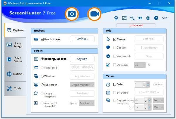 ScreenHunter Pro(屏幕录像截图工具)v7.0.1461 便携版