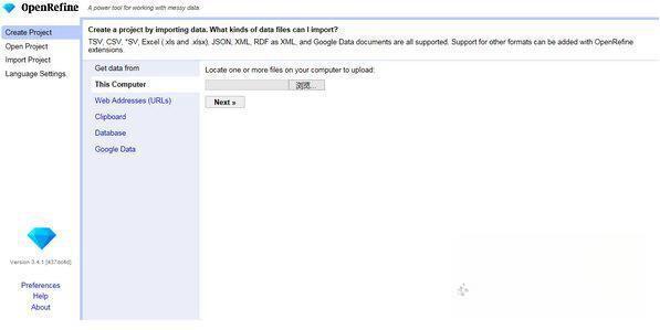 OpenRefine(数据清理工具)电脑版 V3.4.1 中文版