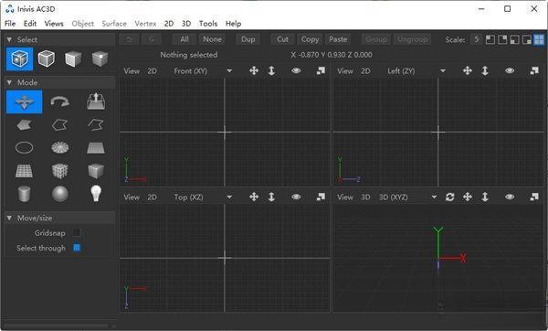 Inivis AC3D(3D建模)电脑版 V9.0.22 绿色版