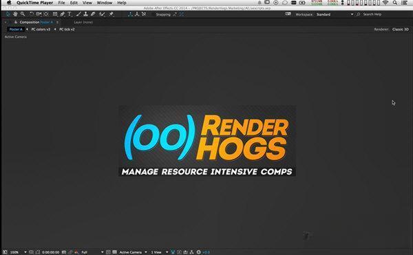 RenderHogs(AE不必要的图层和效果脚本)电脑版V1.11 绿色免费版