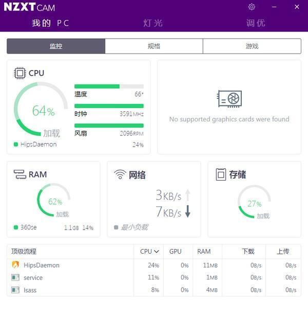 NZXT CAM电脑版 4.10.1 官方版