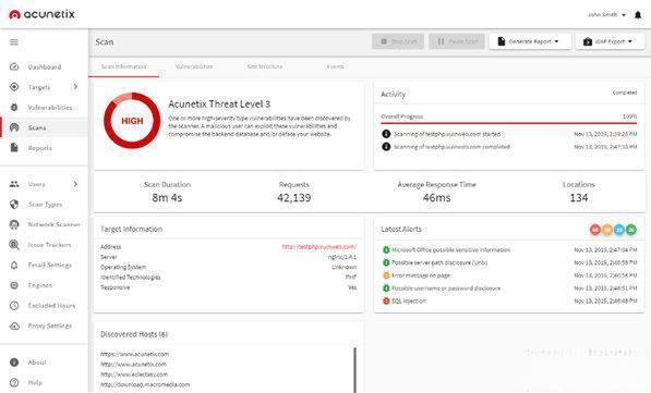 Acunetix Web Vulnerability Scanner(WEB漏洞扫描器) 电脑版14 免费版