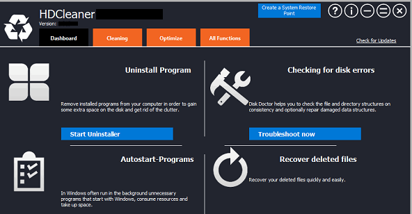 HDCleaner 2.009 最新版