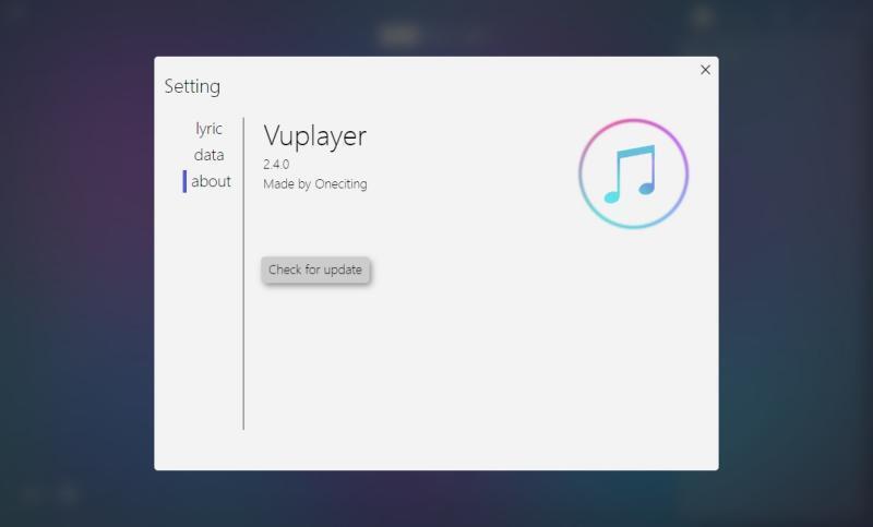 Vuplayer(音乐播放器)官方版 2.4.0 最新版