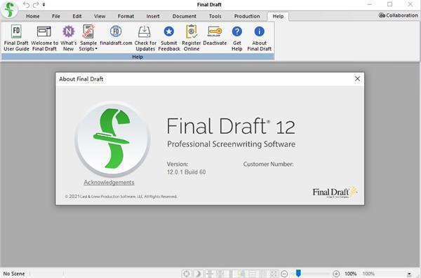 Final Draft剧本文件处理工具 v13.0.1.57