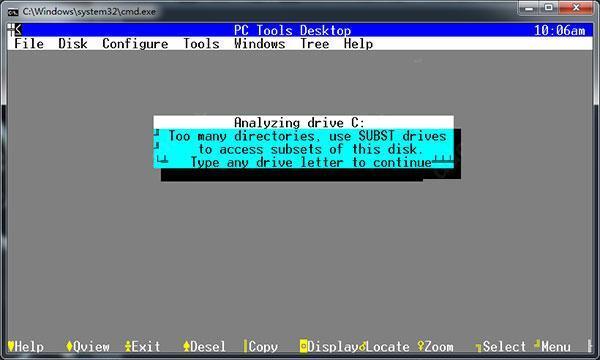 PCTools(DOS硬盘扫描修复工具)v9.0 绿色版