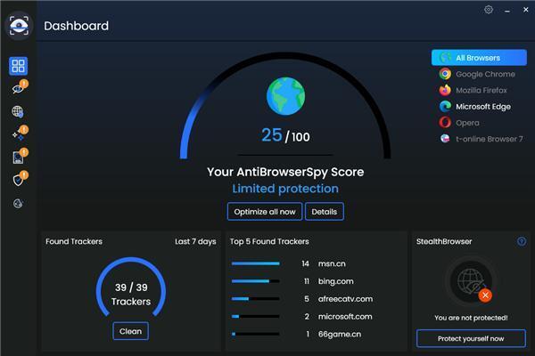 Abelssoft AntiBrowserSpy(反间谍软件)v2024.7.01官方版