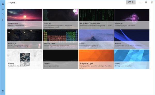 LivelyWallpape动态壁纸软件官方版v2.0.7.4