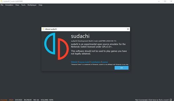 Sudachi模拟器(任天堂Switch模拟器)v20240411 最新免费版