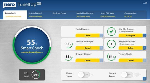 Nero TuneItUp 2024(电脑清洁软件)v26.5.1070官方版