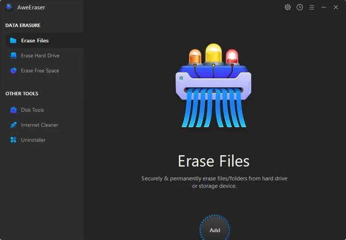 AweEraser Enterprise(数据擦除软件)v5.1官方版下载