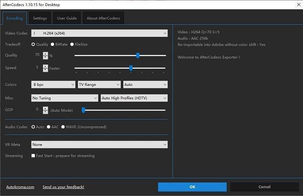 aftercodecs(AE渲染加速插件)v1.11.2官方版